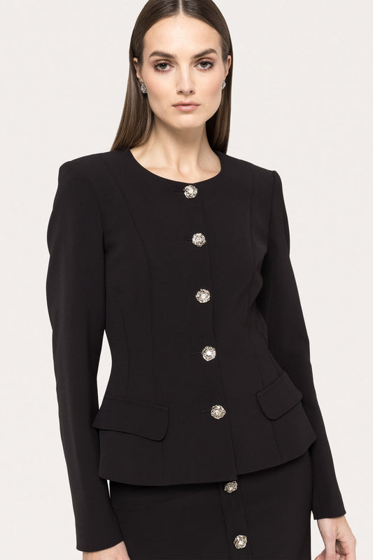 Fitted suit jacket NISSA