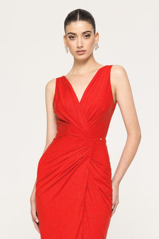 Glitter maxi dress NISSA