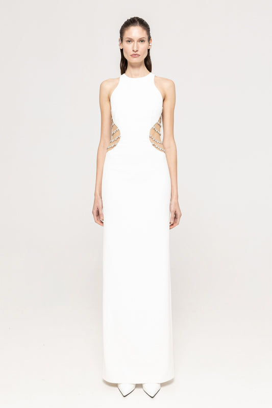 Crystal-embellished maxi dress NISSA