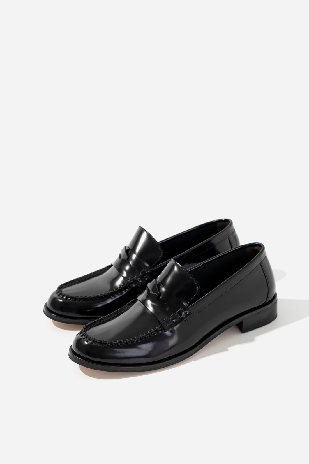 DUCKY black loafers KACHOROVSKA