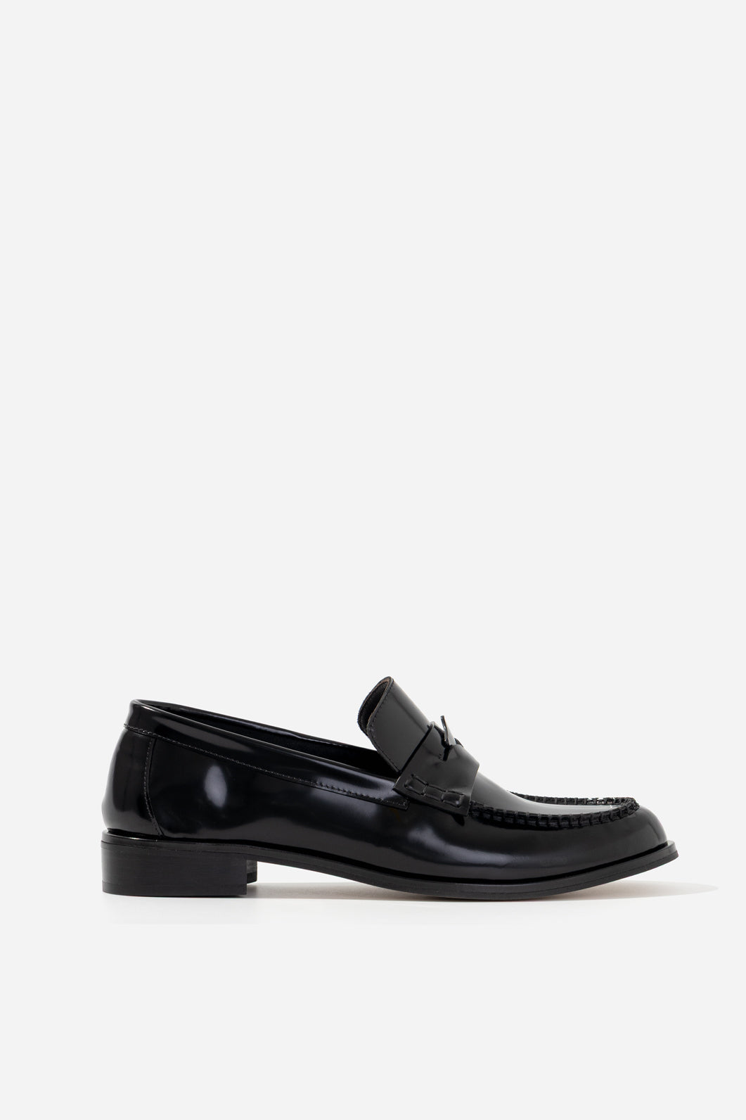 DUCKY black loafers KACHOROVSKA