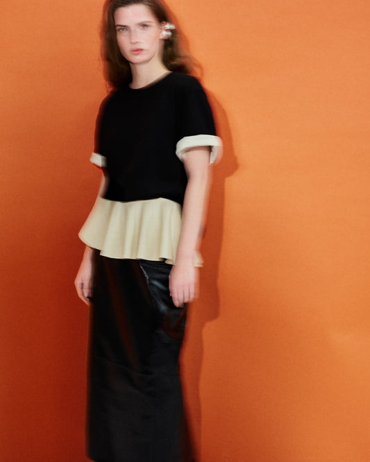 Skirt KATERINA KVIT