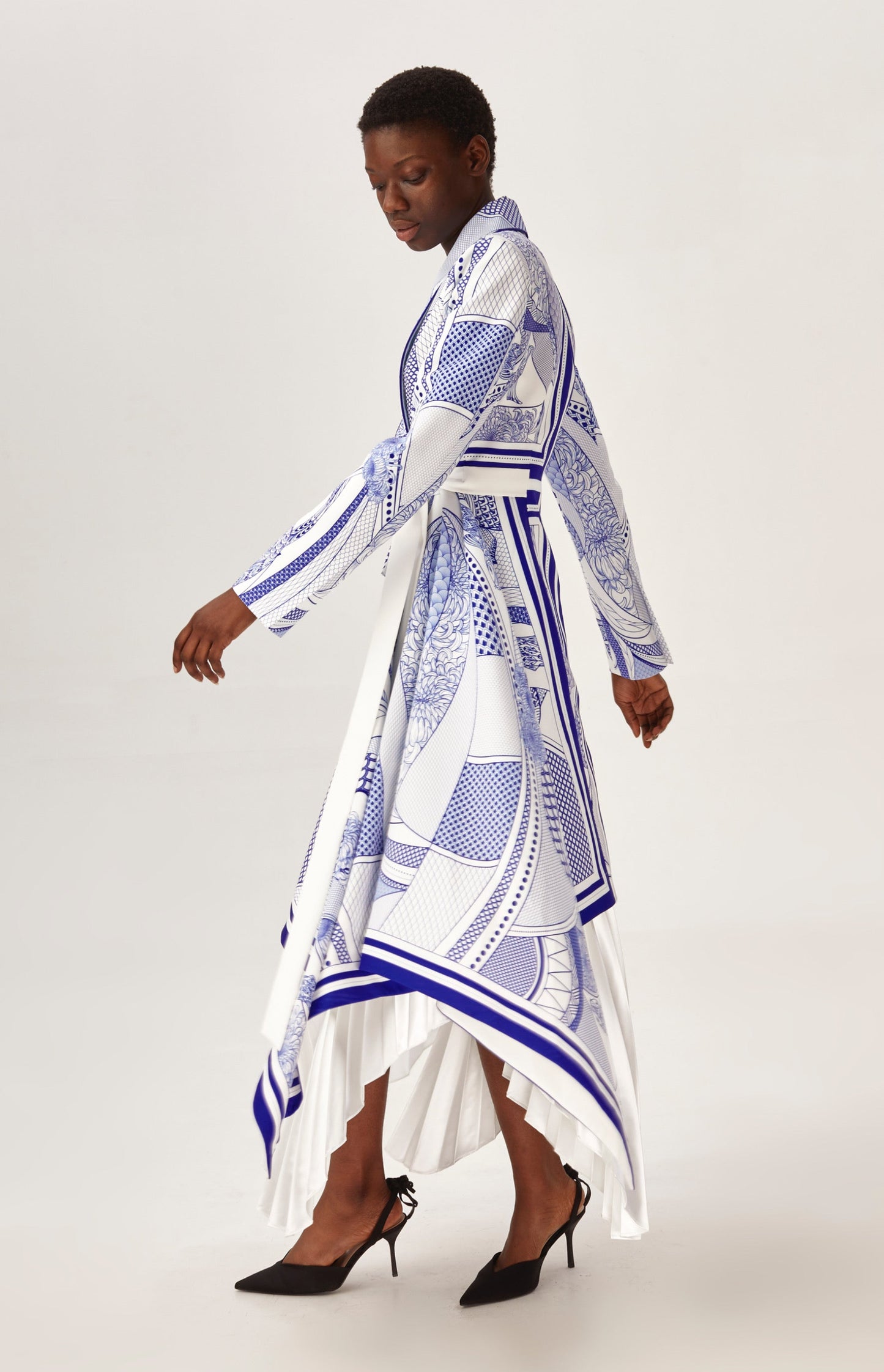 Porcelain printed jacket VALERY KOVALSKA