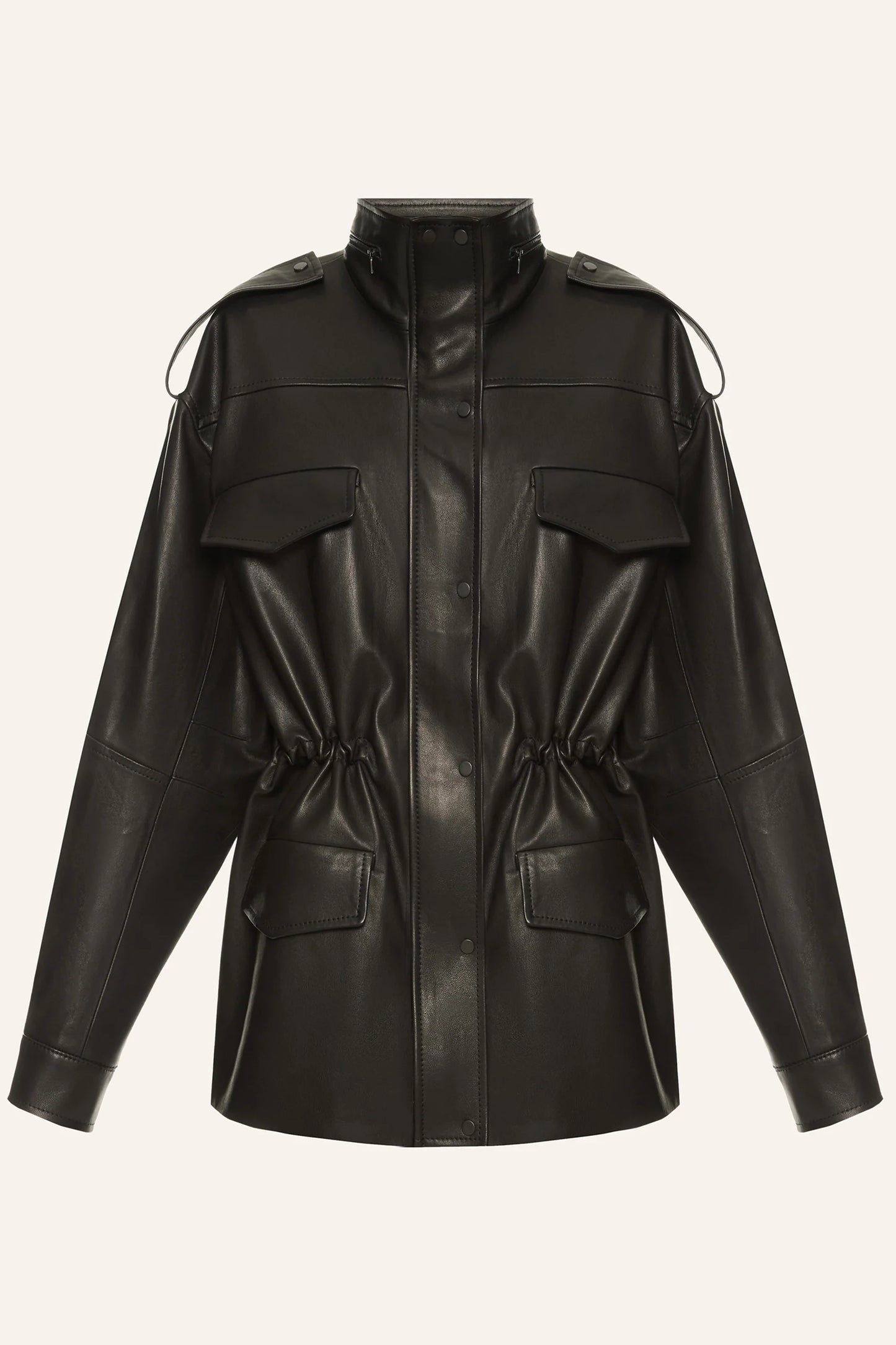 BLACK LEATHER PARK KATERINA KVIT
