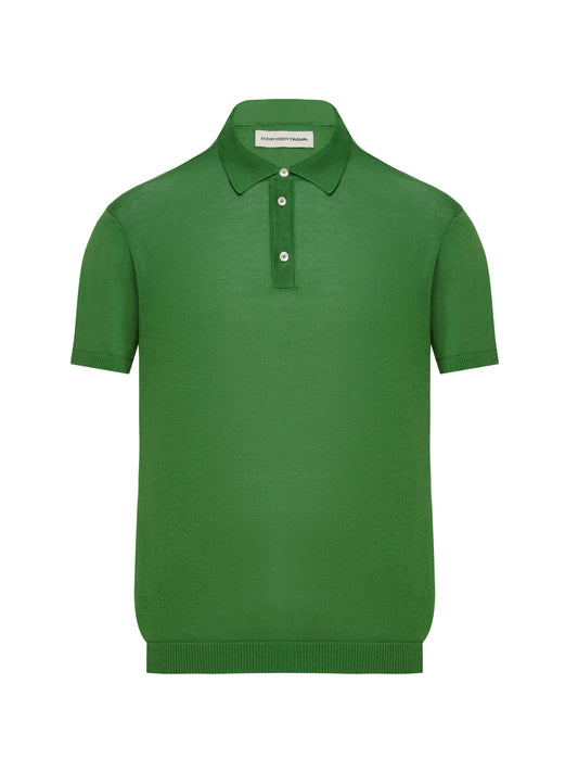 Green polo shirt INDPOSHIV CASUAL