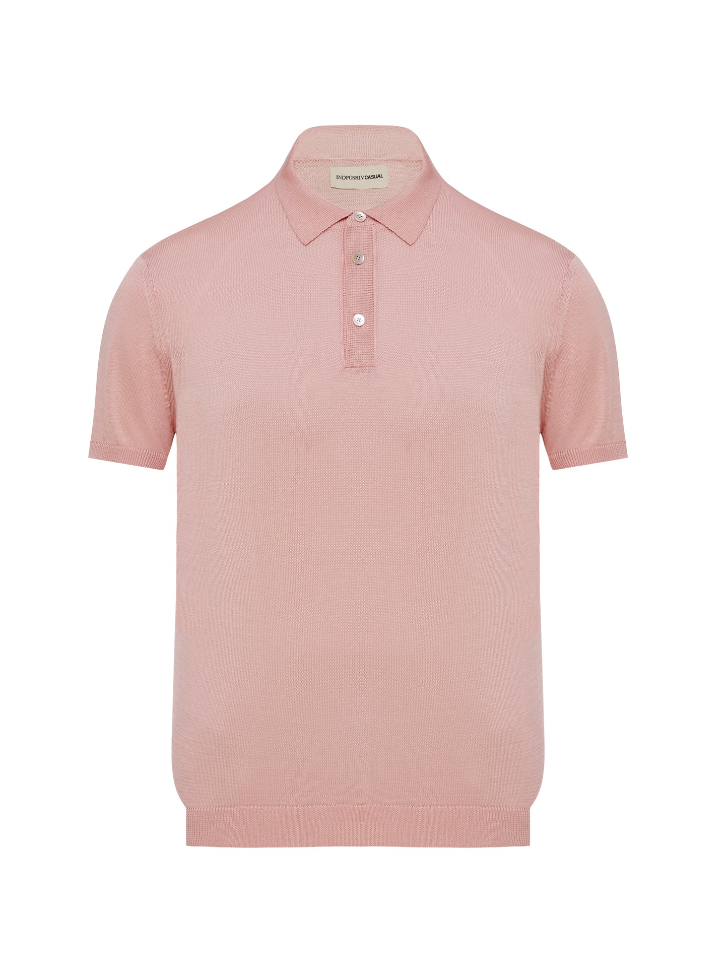 Pink polo shirt INDPOSHIV CASUAL