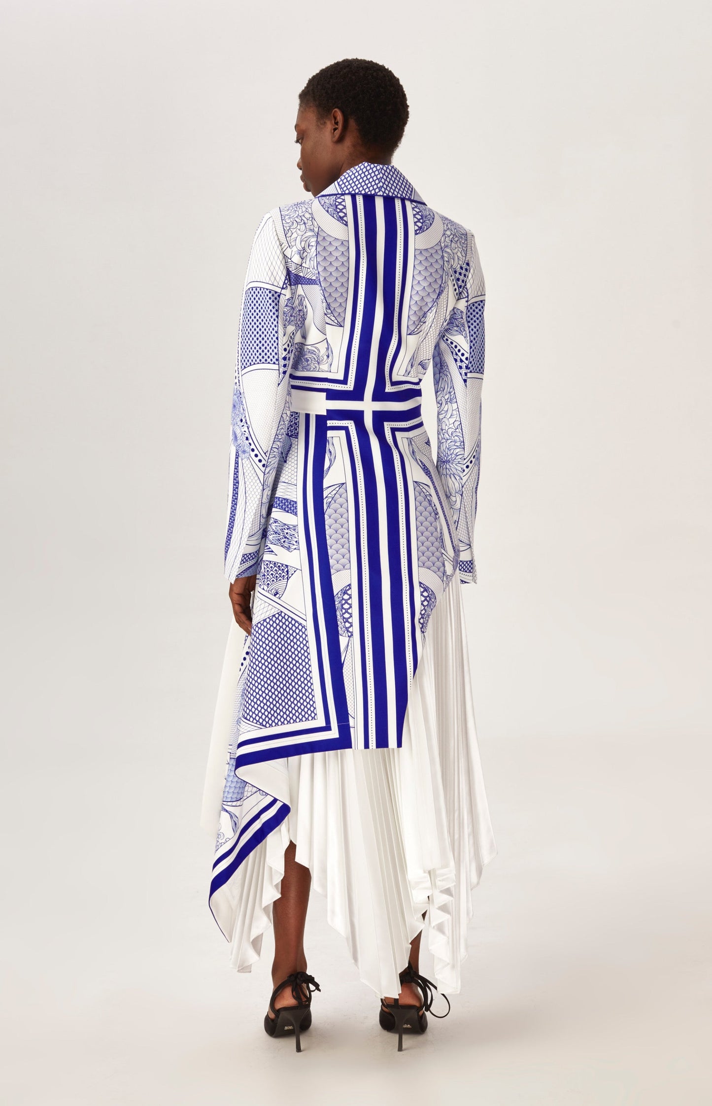 Porcelain printed jacket VALERY KOVALSKA