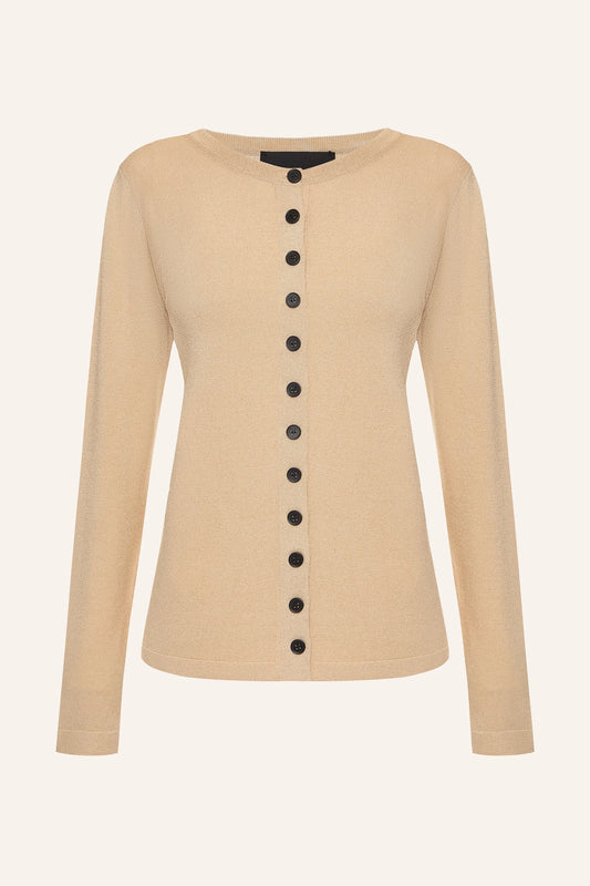 KNITWEAR CARDIGAN KATERINA KVIT
