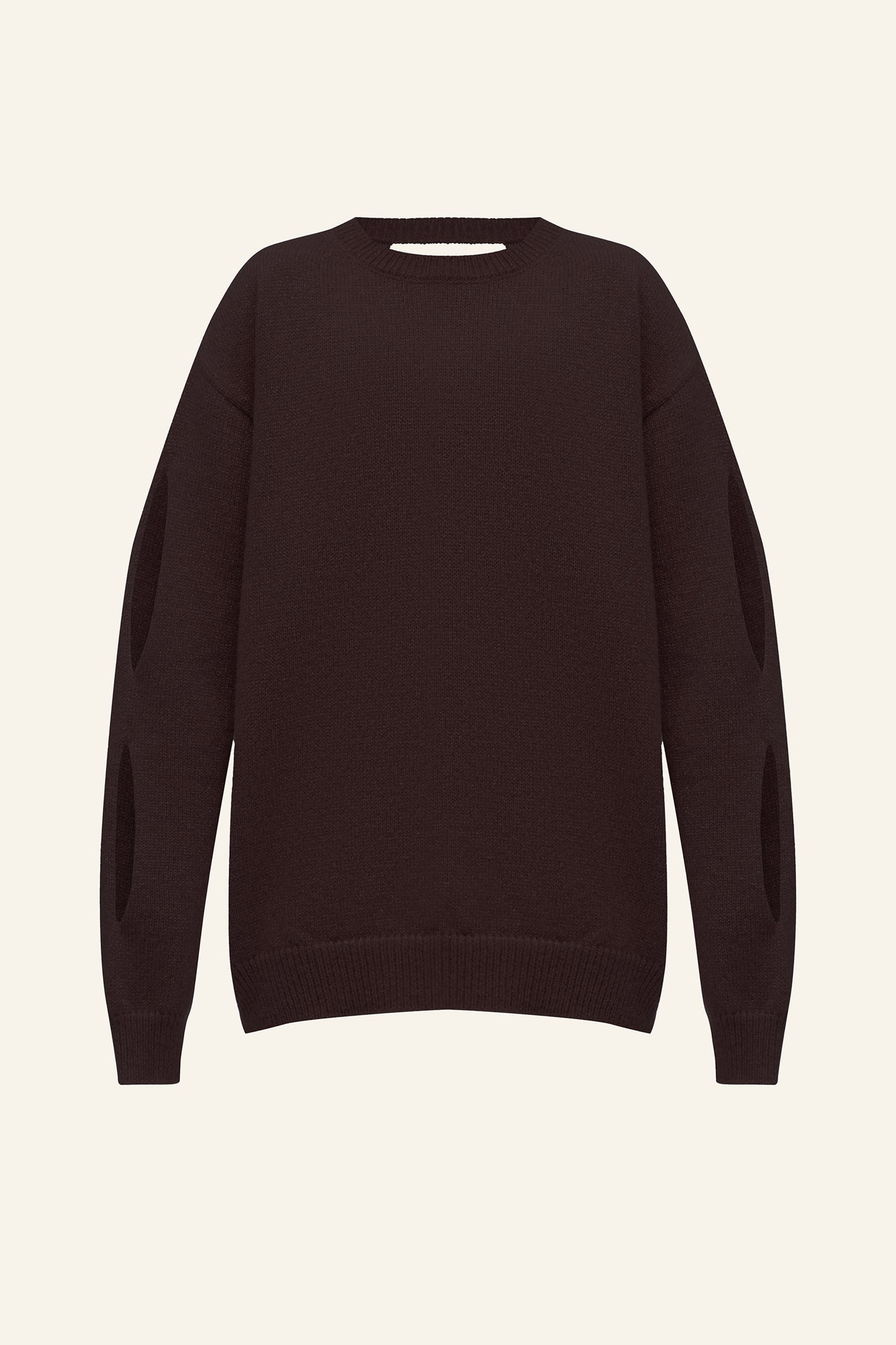 Sweater open back Katerina Kvit