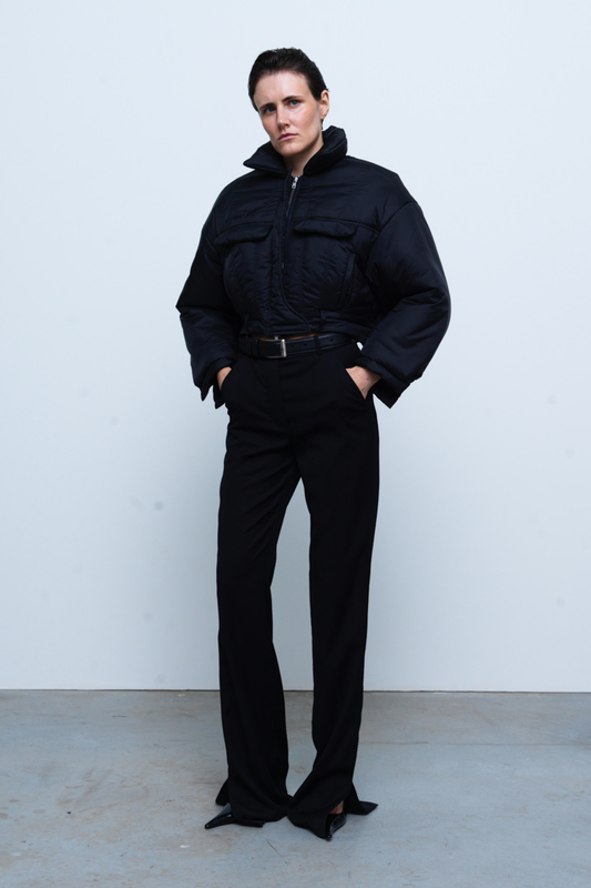 TROUSERS #07 — Classic Trousers with Side Slits GUDU