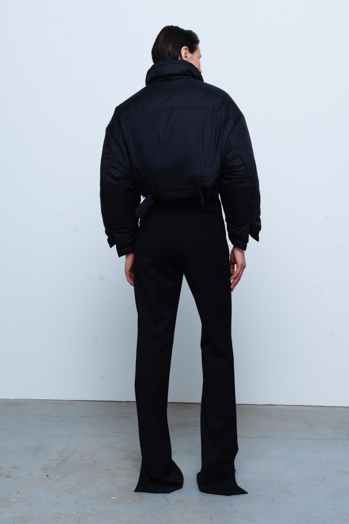 TROUSERS #07 — Classic Trousers with Side Slits GUDU