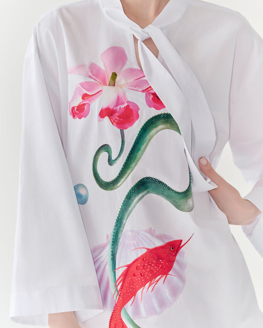 SHIRT WITH A PRINT 2613 OMELIA