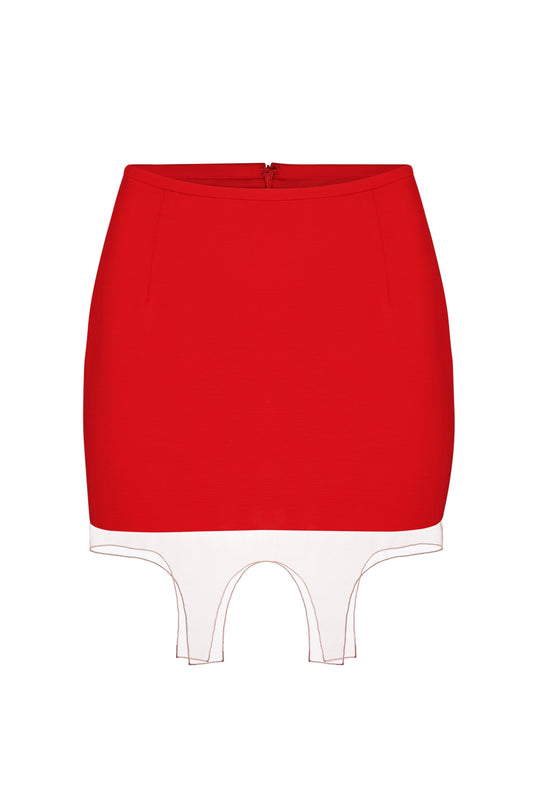 Corset skirt with straps FROLOV