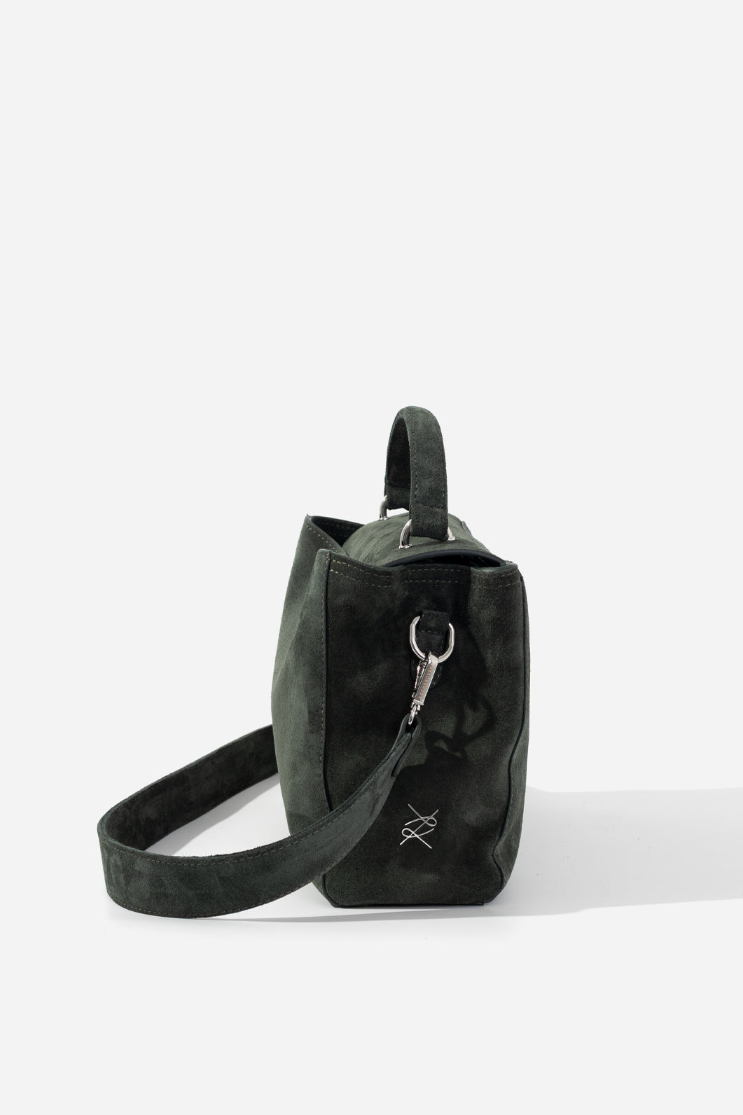 ERNA SOFT grey-green bag KACHOROVSKA