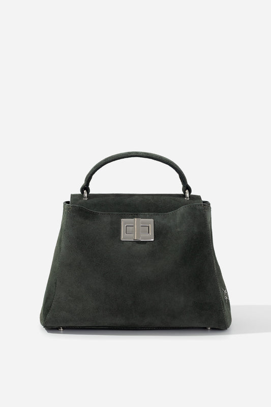ERNA SOFT grey-green bag KACHOROVSKA