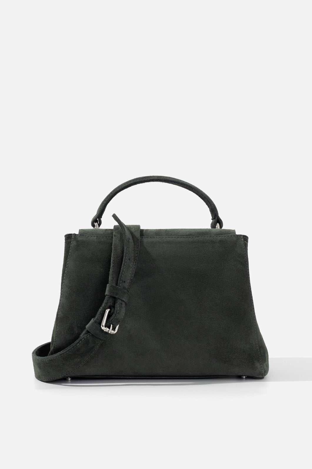 ERNA SOFT grey-green bag KACHOROVSKA