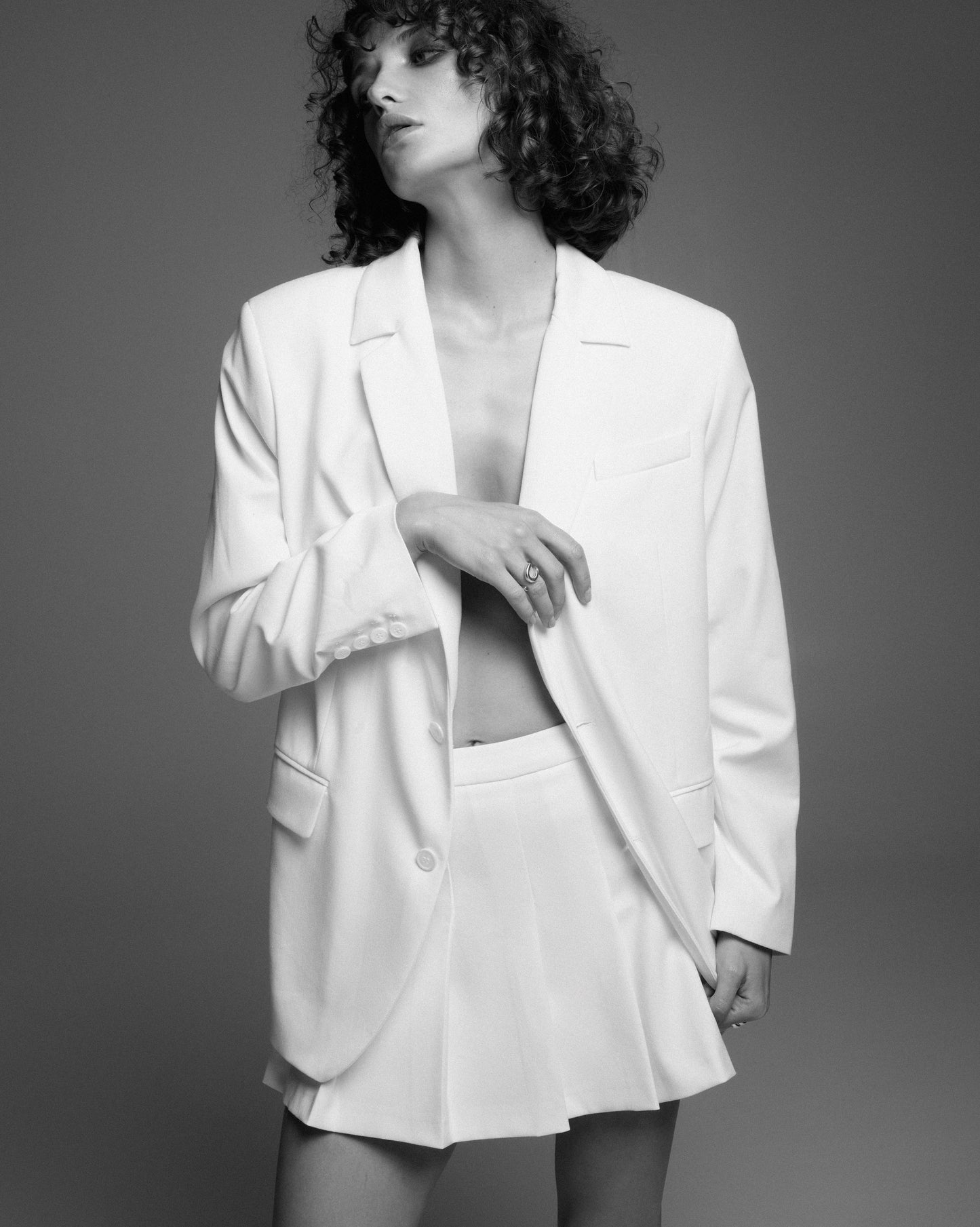 Pleated mini skirt NOVITSKA