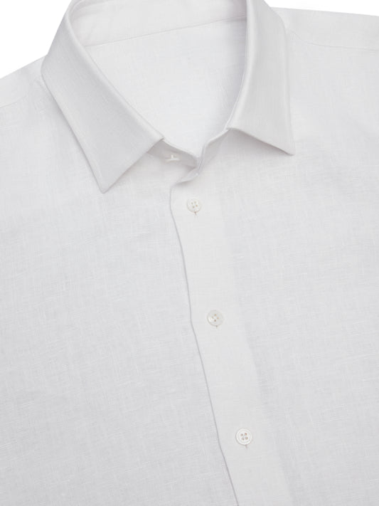 White linen shirt INDPOSHIV CASUAL