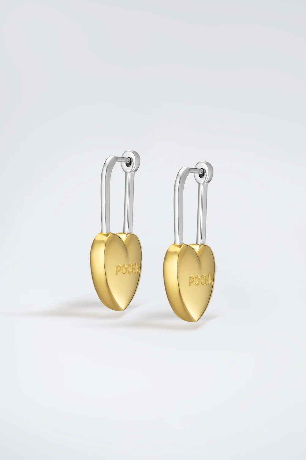 Heart Earrings Gold POCHÉ