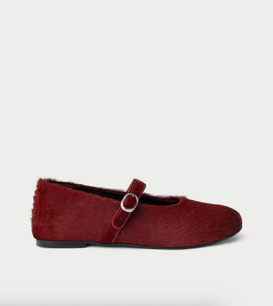 Mini Jane Ballerinas Red HVOYA