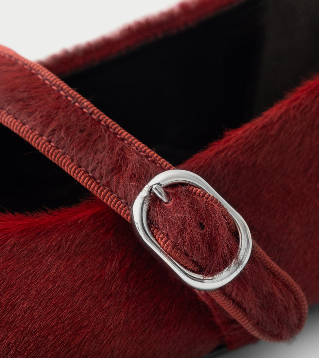Mini Jane Ballerinas Red HVOYA