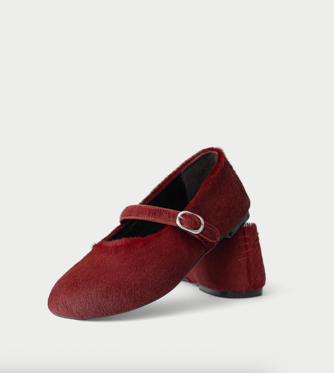 Mini Jane Ballerinas Red HVOYA