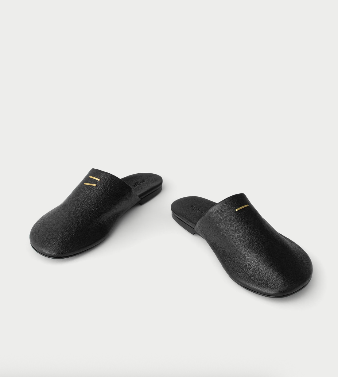 Clip Mules Leather HVOYA