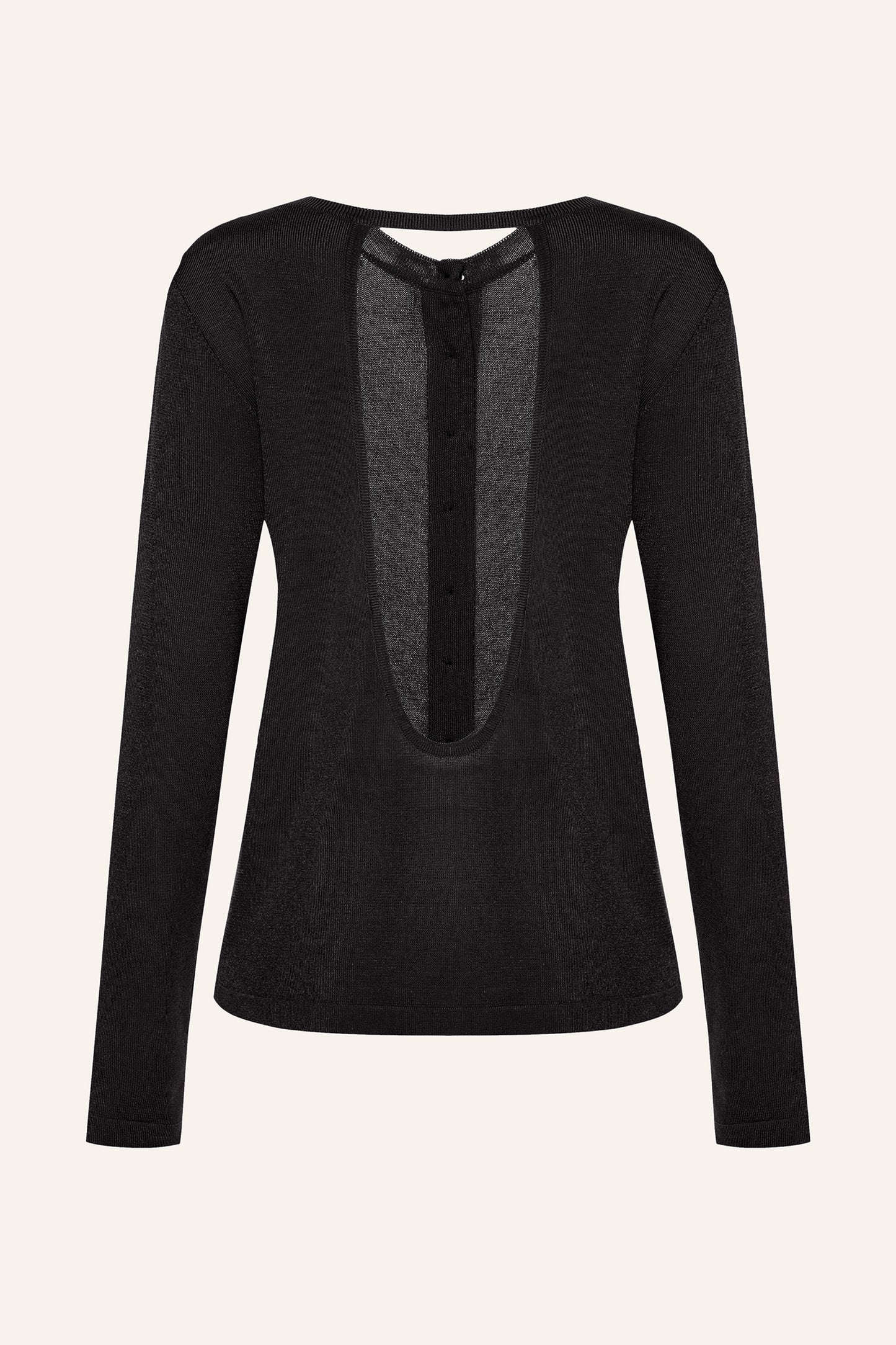 CARDIGAN OPEN BACK KATERINA KVIT