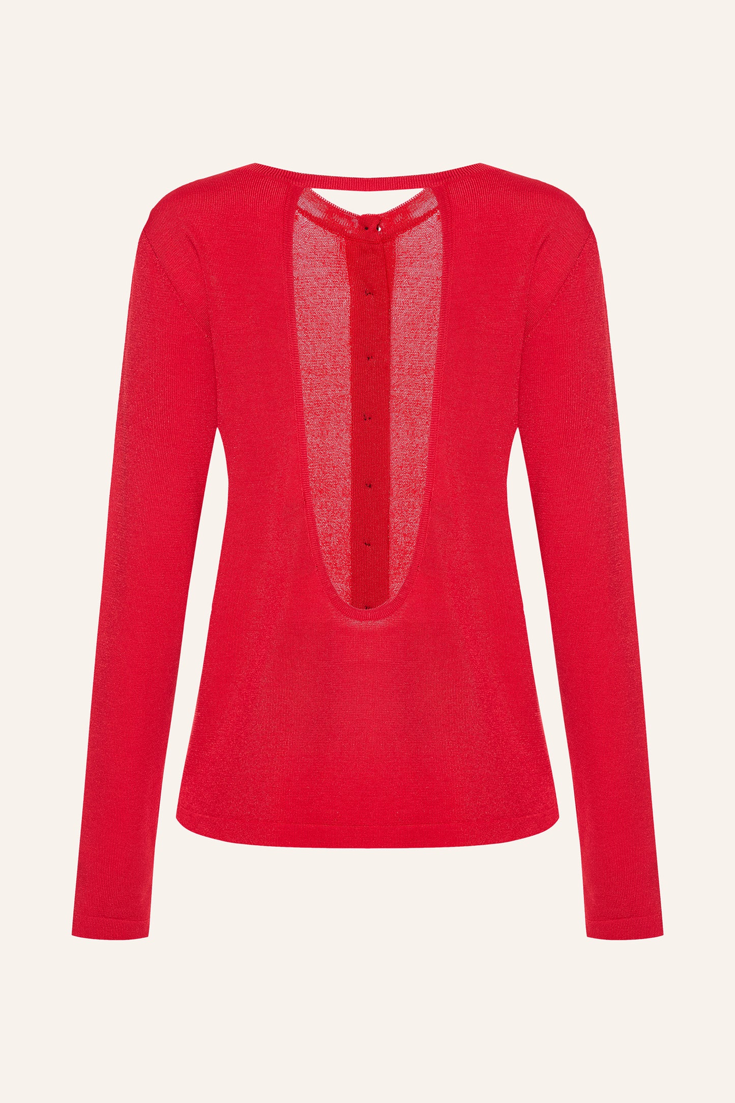 CARDIGAN OPEN BACK KATERINA KVIT