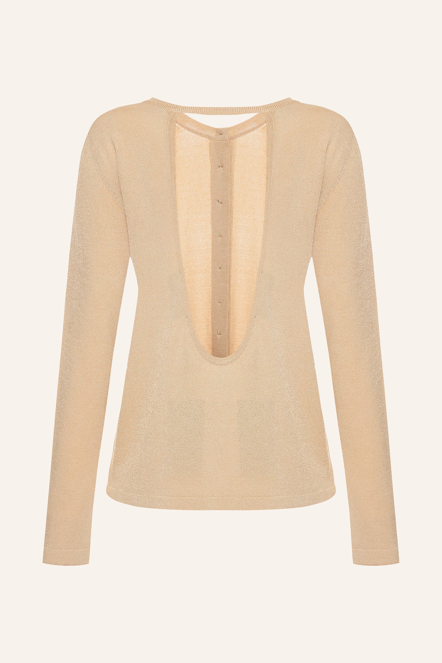 CARDIGAN OPEN BACK KATERINA KVIT
