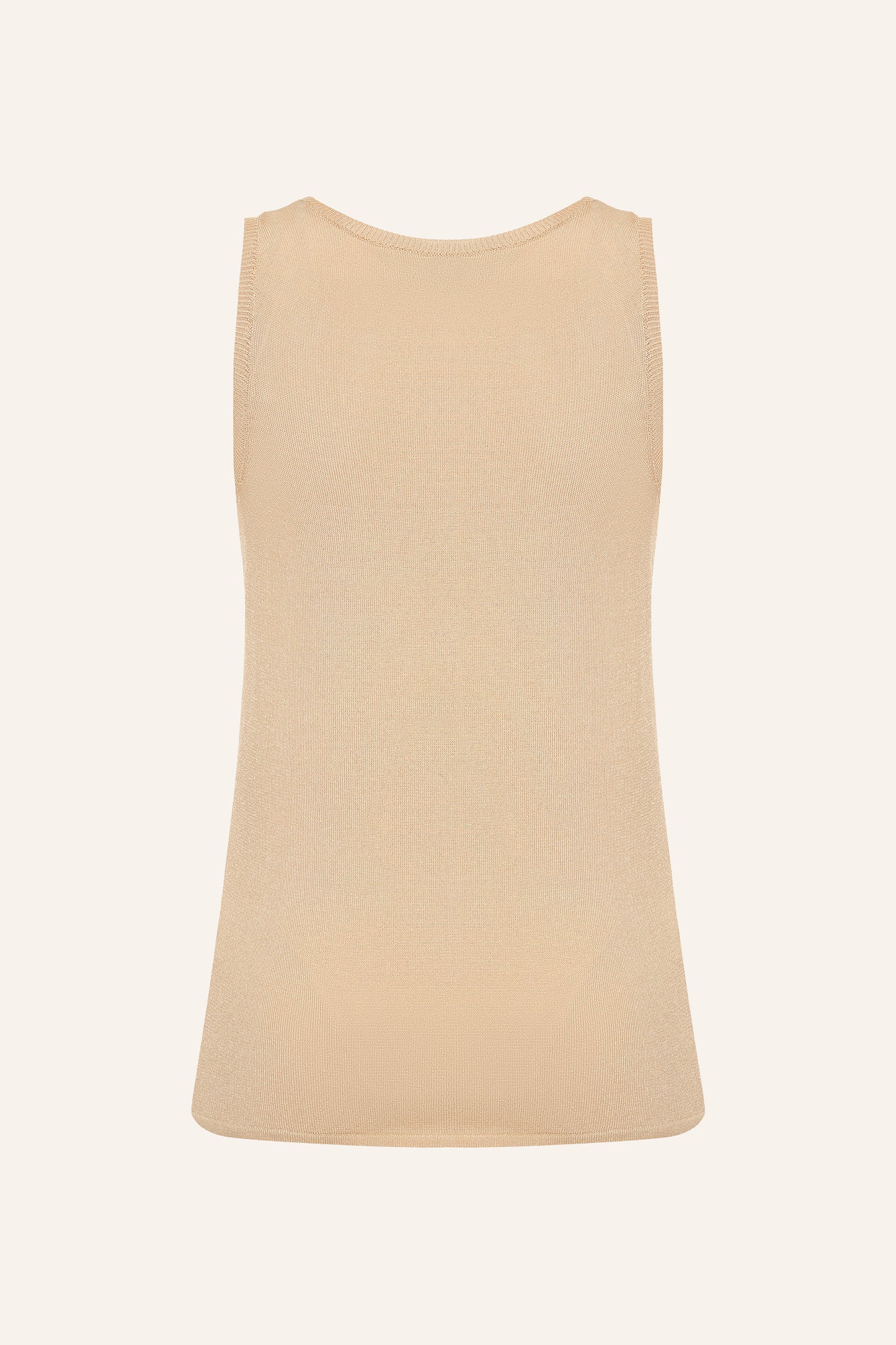 KNITTED TANK TOP KATERINA KVIT