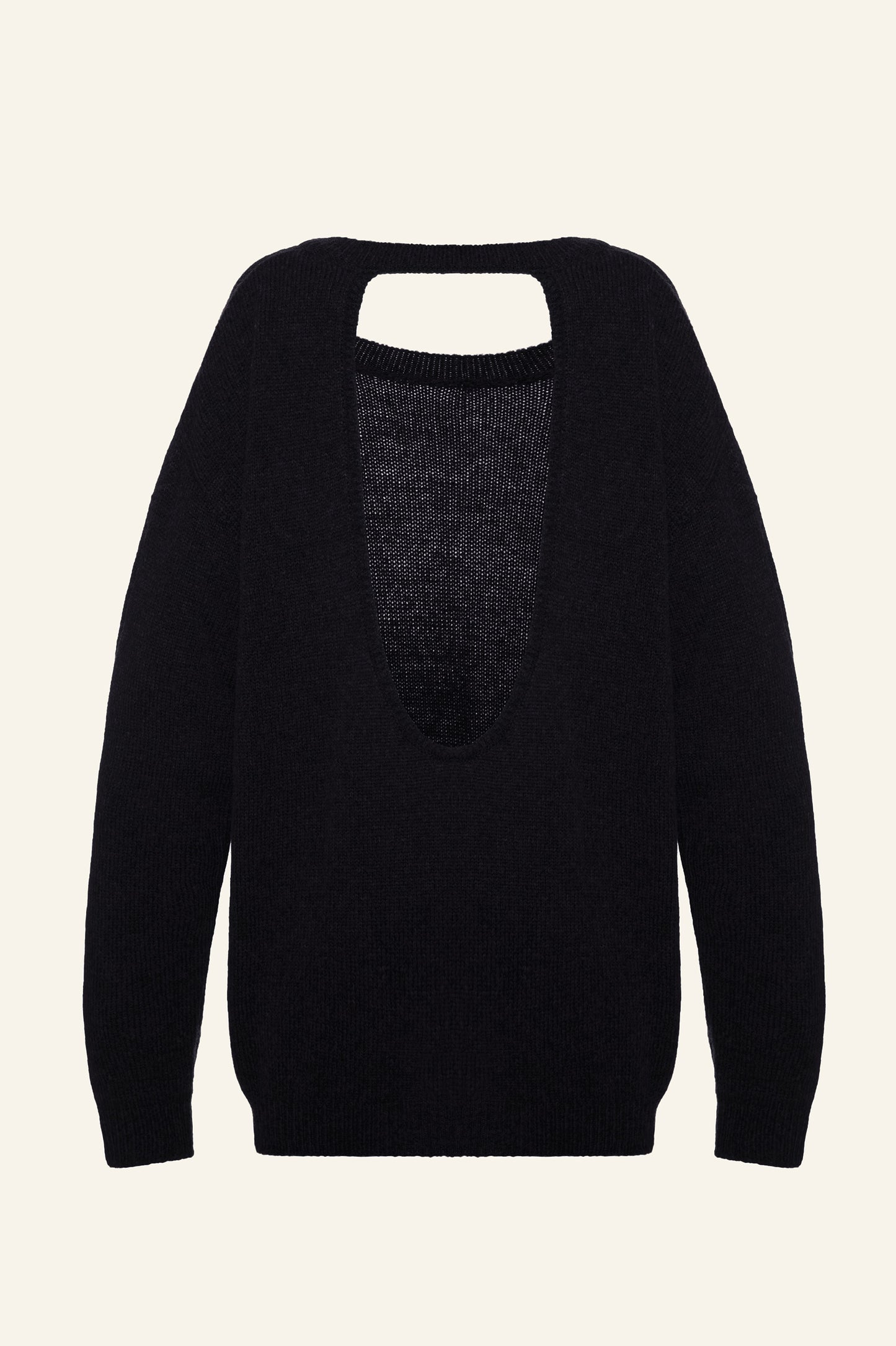 Sweater open back Katerina Kvit
