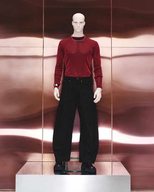 SHEEN VELVET LONGSLEEVE THEO