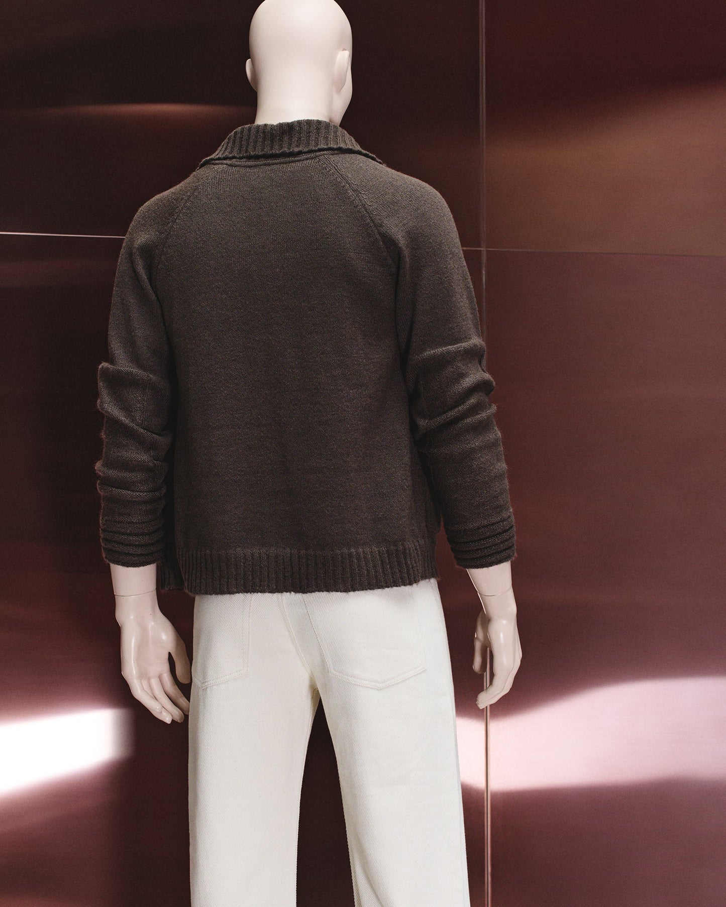 RUSTIC MOHAIR CARDIGAN THEO