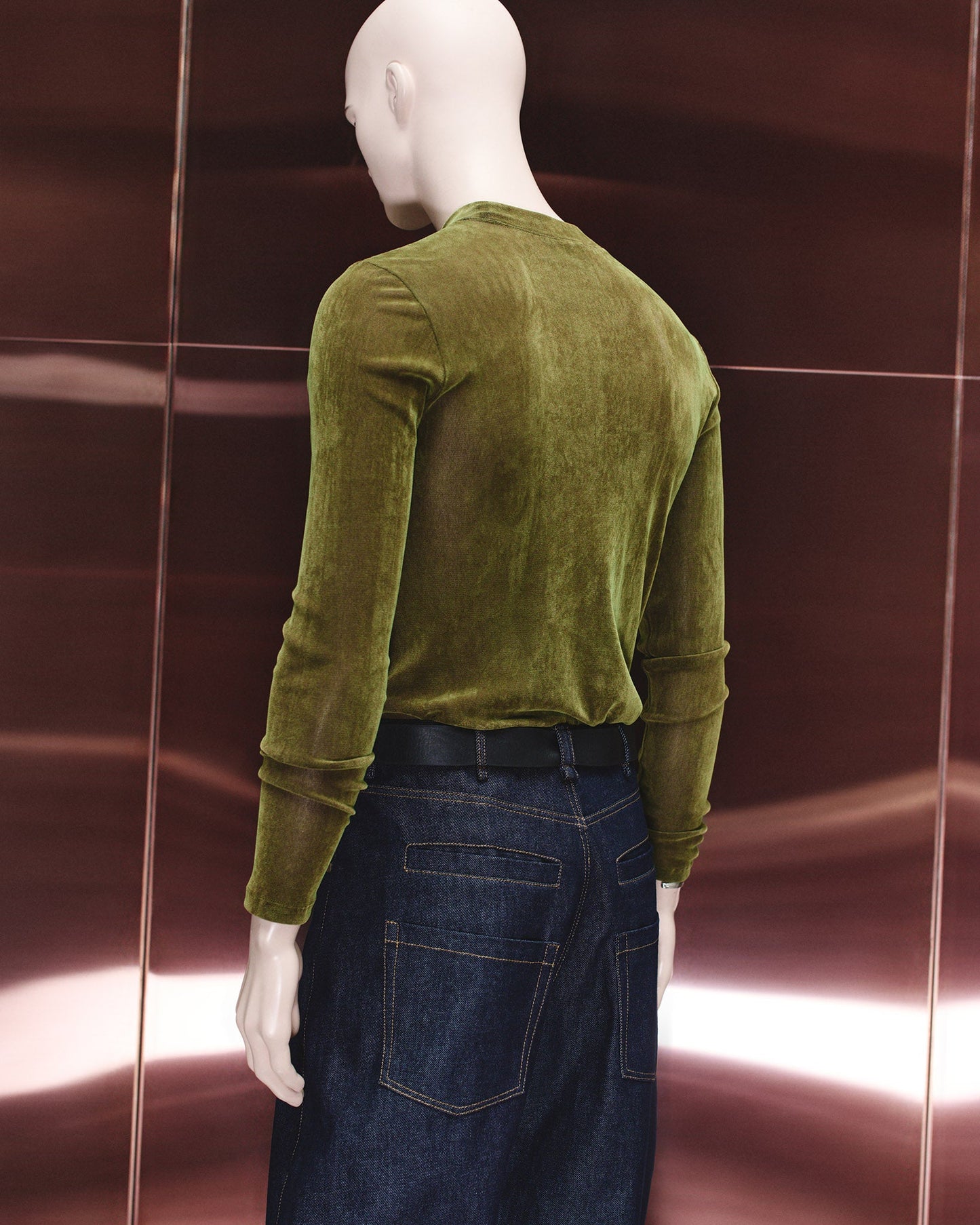 SHEEN VELVET LONGSLEEVE (MEN FIT) THEO