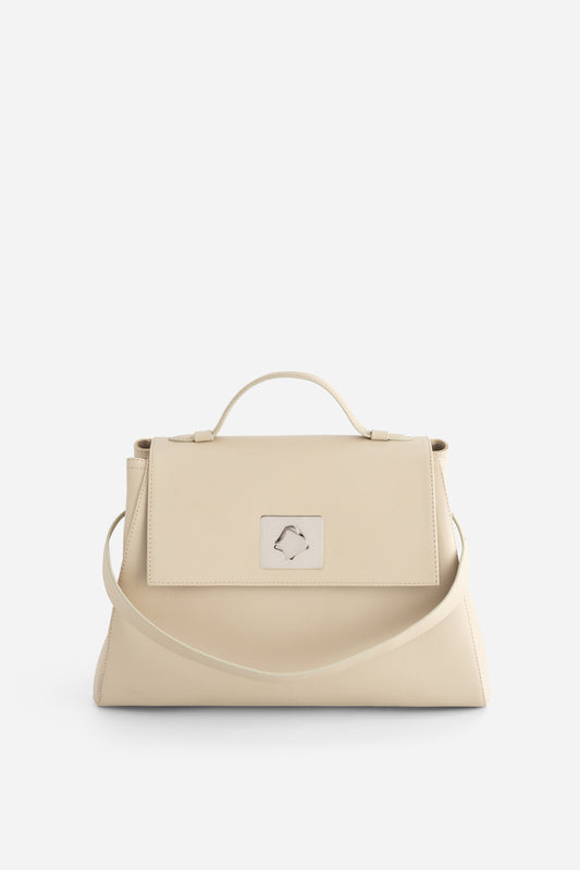 ERNESTINA 33 BAG IN TOFU SHADE /SILVER/ KACHOROVSKA