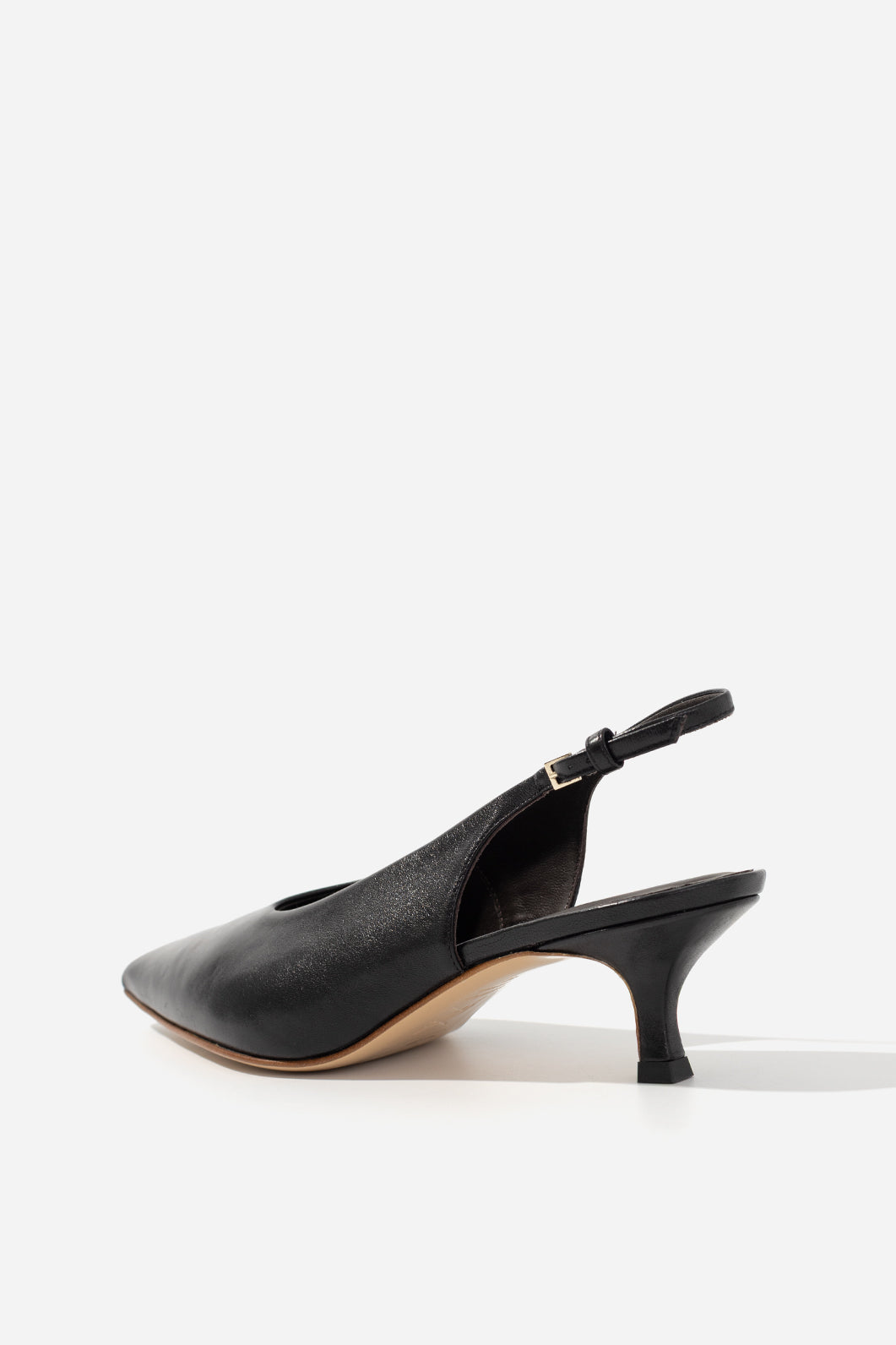 DARCY black slingbacks KACHOROVSKA