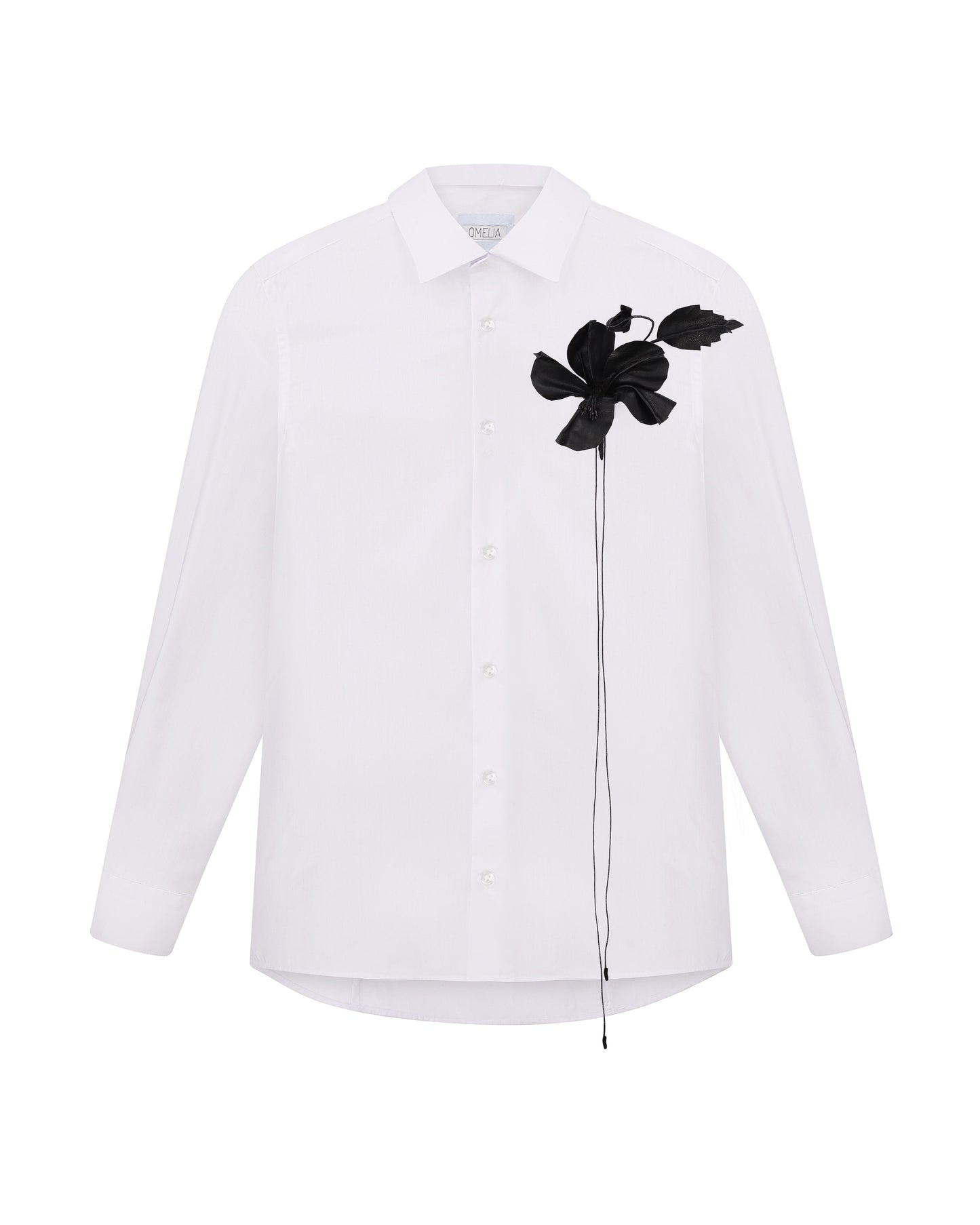Shirt with Boutonniere OMELIA