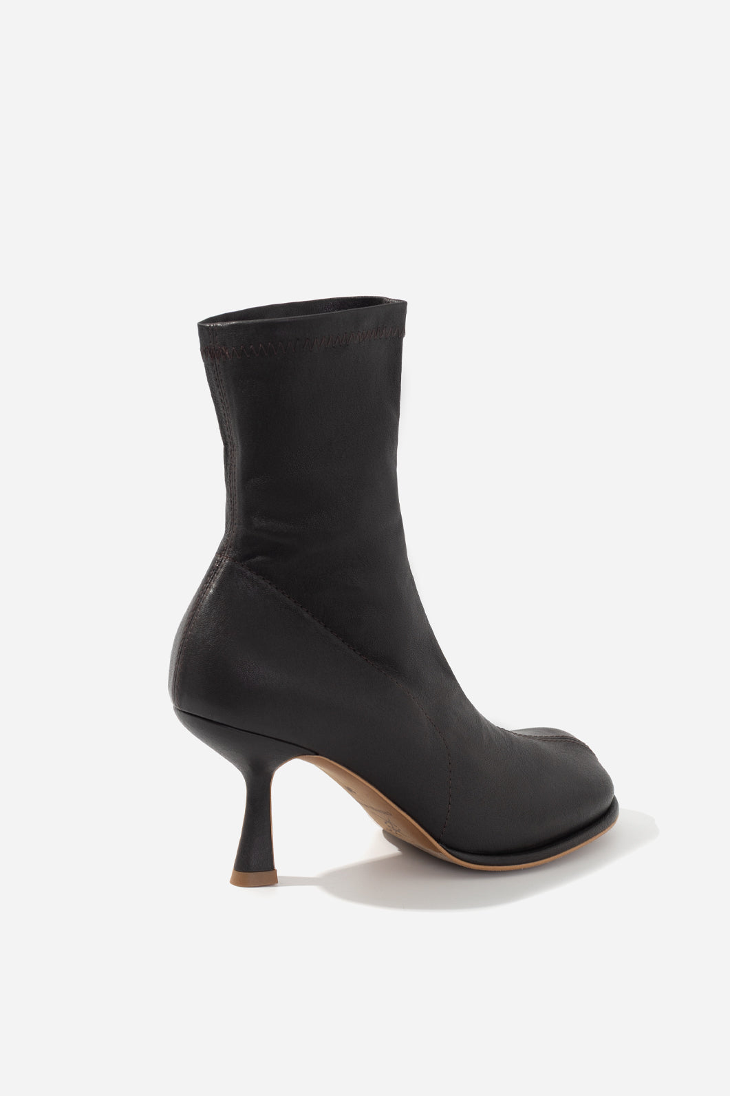 BLANCA dark brown ankle boots KACHOROVSKA