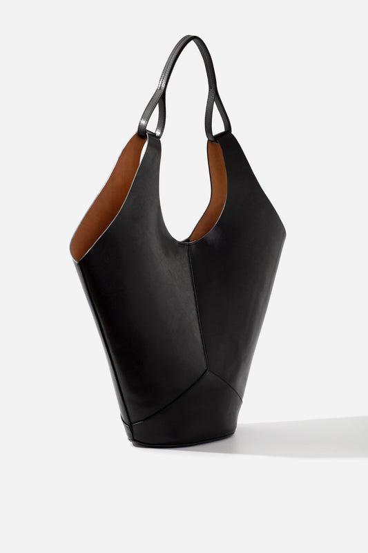 KHRYSTIA black shopper bag KACHOROVSKA