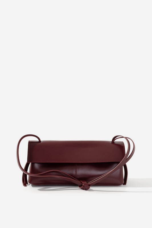 REBECCA BAGUETTE 29 DARK BURGUNDY BAG KACHOROVSKA