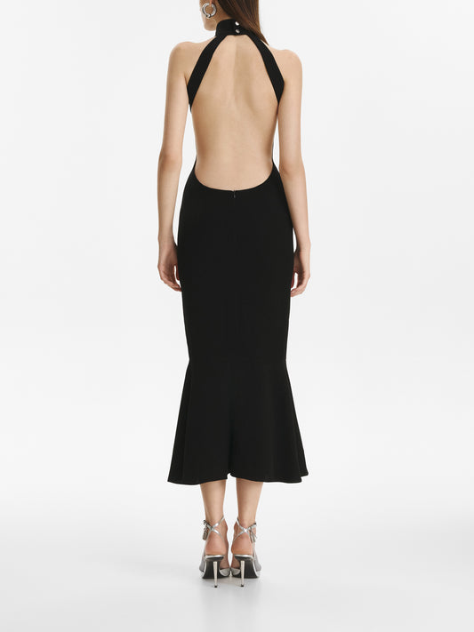 Open-Back Midi Dress VESTIAIRE D'UN OISEAU LIBRE