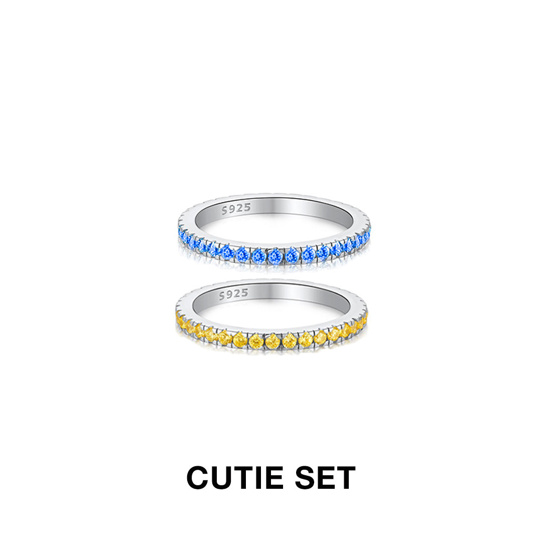 Cutie Ring Set DAMN JEWELRY