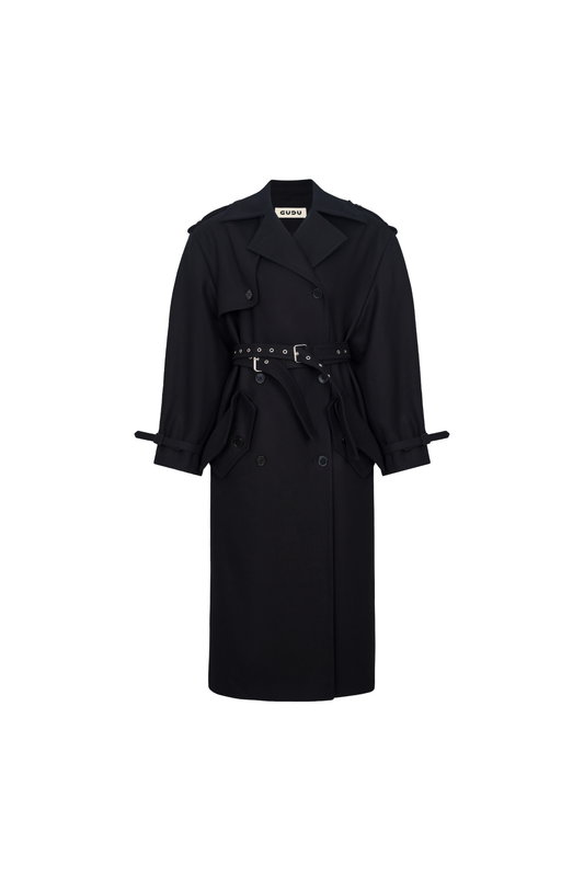 COAT #04 — Oversized Wool Coat GUDU