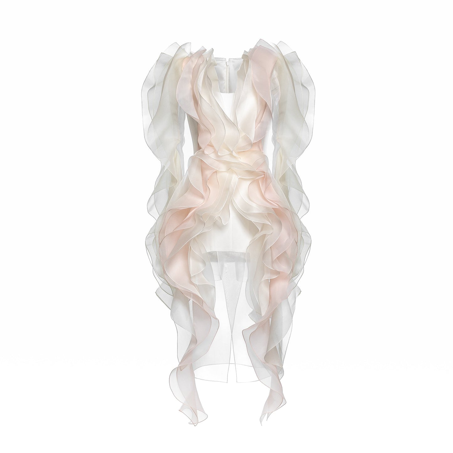 Silky clouds mini dress VALERY KOVALSKA