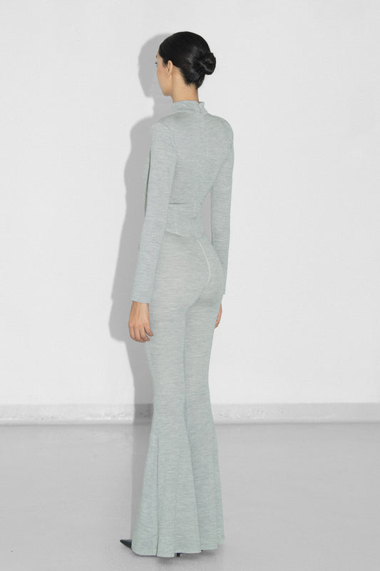 Wool Jersey Jumpsuit VESTIAIRE D'UN OISEAU LIBRE