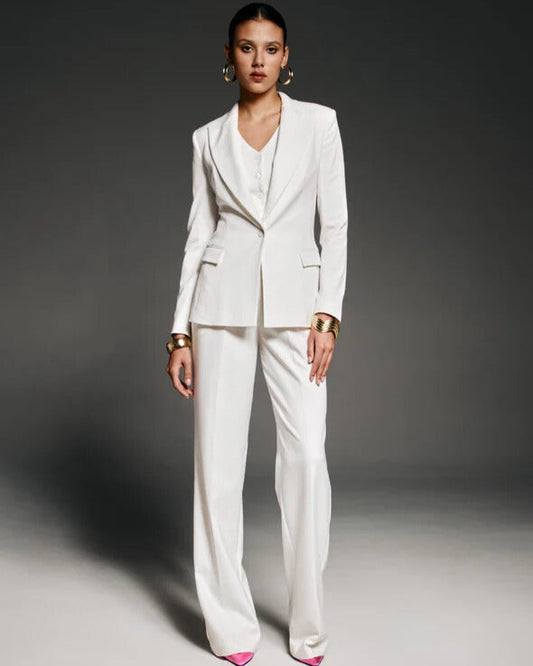 High waisted wide leg trousers NOVITSKA