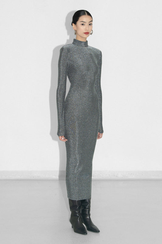 Bodycon Lurex Dress VESTIAIRE D'UN OISEAU LIBRE