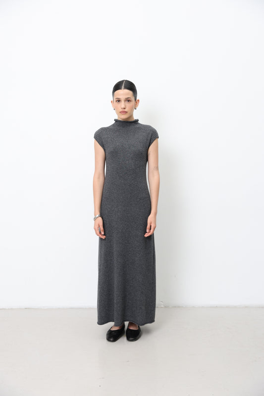 Sleeveless Lambswool Maxi Dress 91LAB