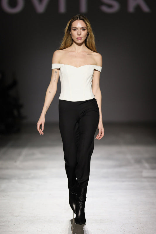 Ivory Corset NOVITSKA